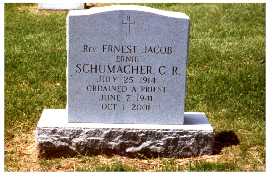 Fr. Ernie Schumaker Headstone