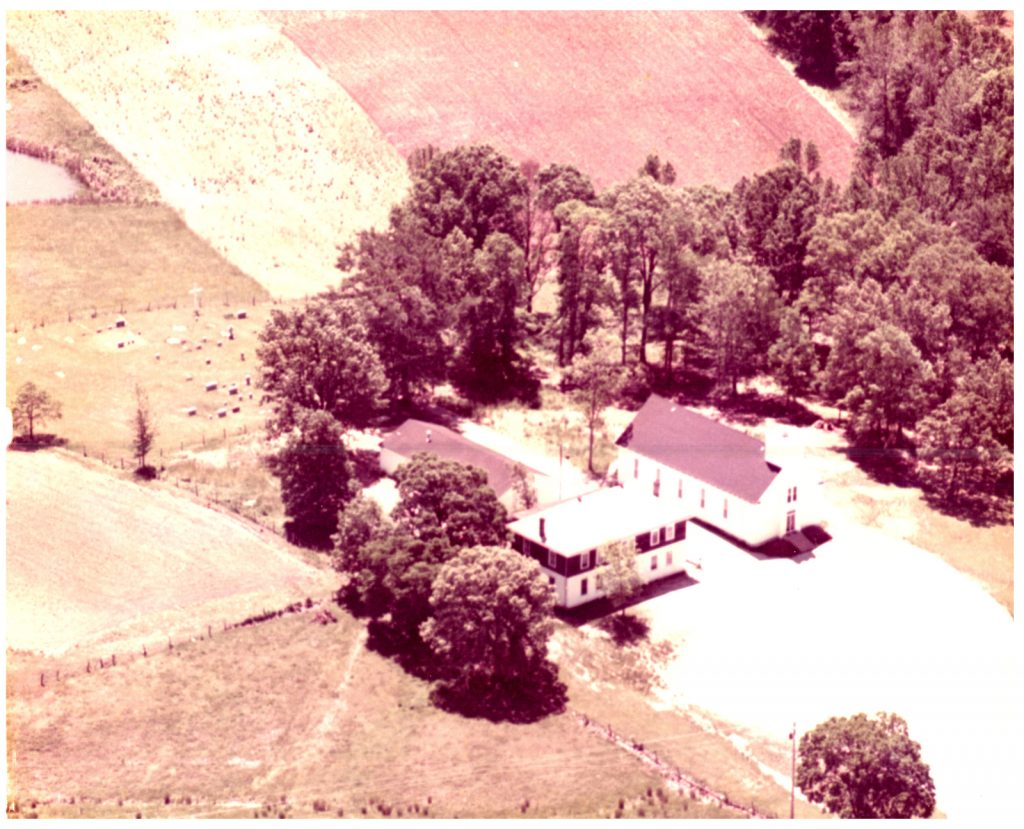 1970’s St. Joseph School & Church Aerial View
